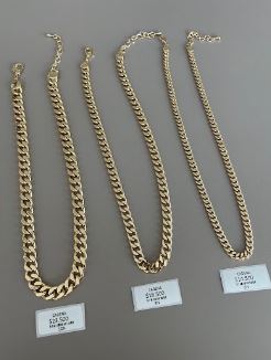 Cadena Dorada de Eslabones Clásicos
