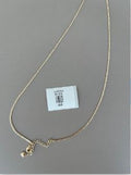 Collar de Eslabones Finos Dorado y plateado