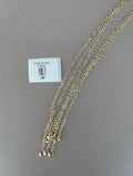 Collar Cadena Fina de Eslabones Pequeños Tono Dorado