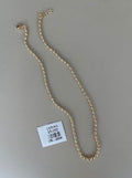 Cadena Delicada de Eslabones Dorados