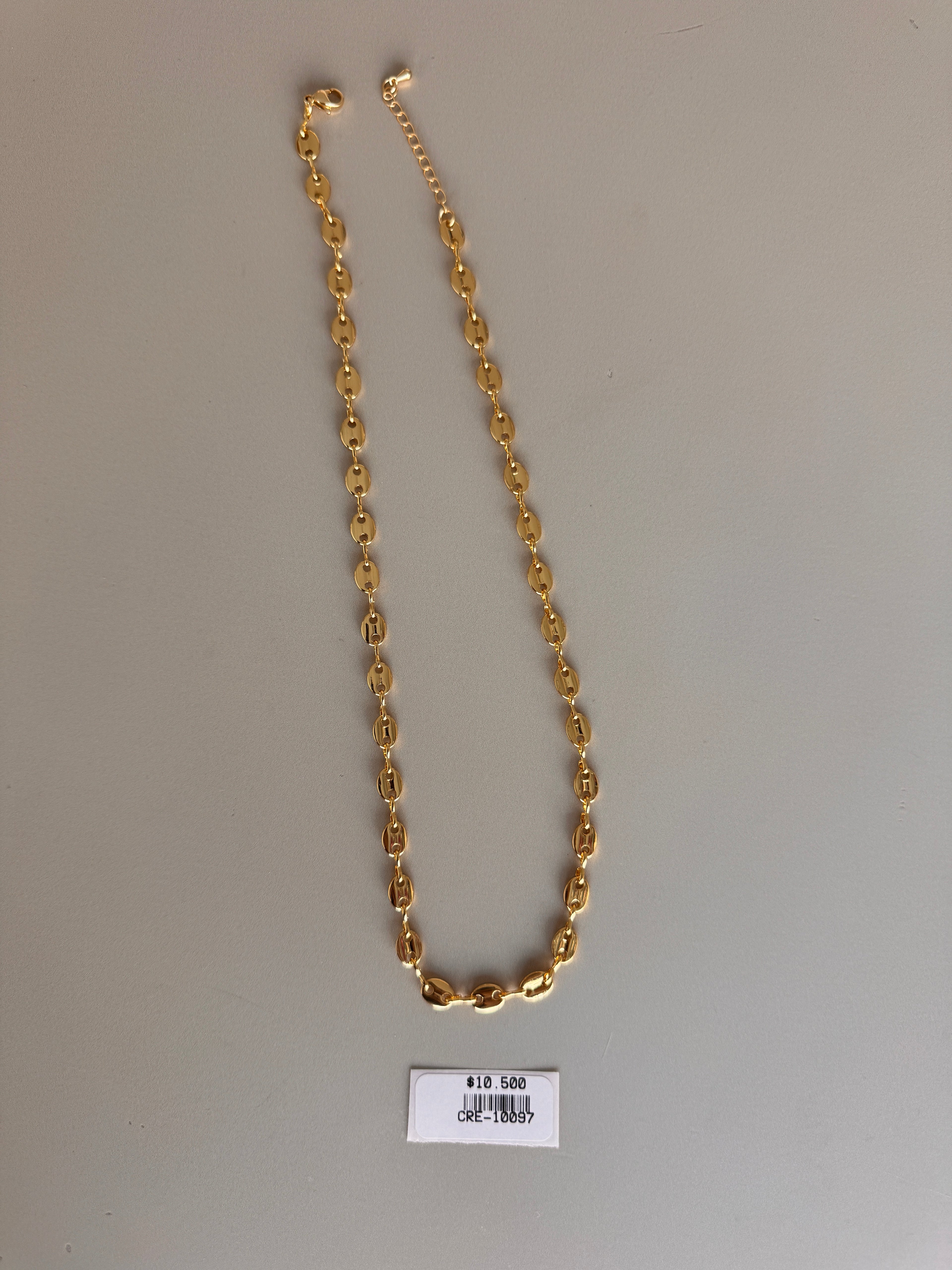 Cadena Tipo Gucci Tono Dorado