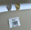Anillo Sello Minimalista de Superficie Lisa