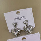 Aretes Colgantes Corazón