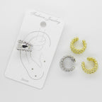 Ear Cuff Trenzado Doble