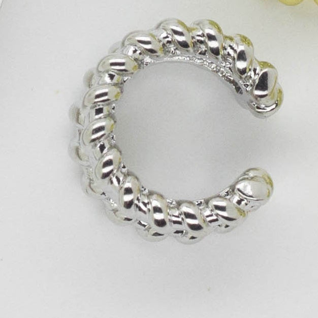 Ear Cuff Trenzado Doble
