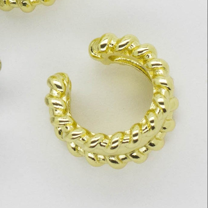 Ear Cuff Trenzado Doble