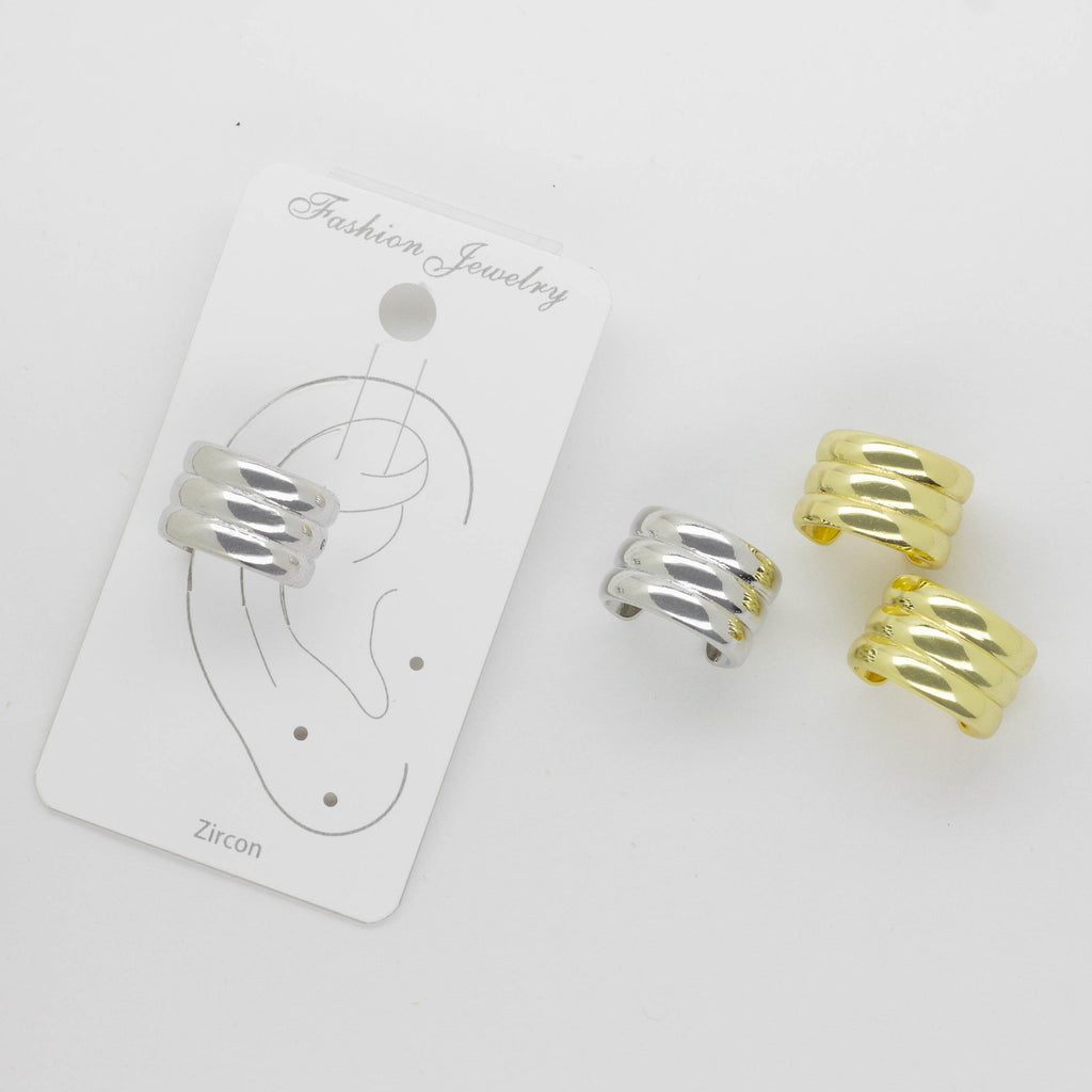 Ear Cuff Triple Liso