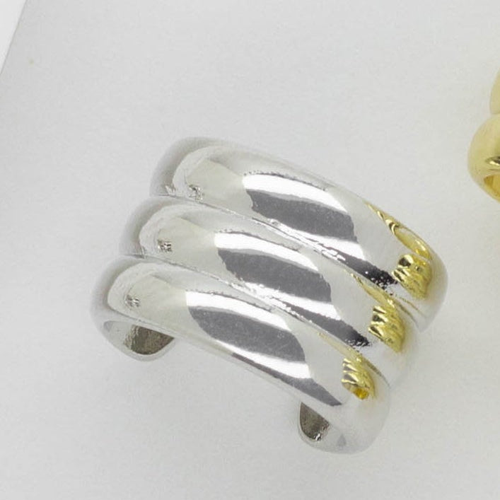 Ear Cuff Triple Liso