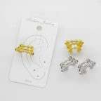 Ear Cuff Triple de Diseño Tubular