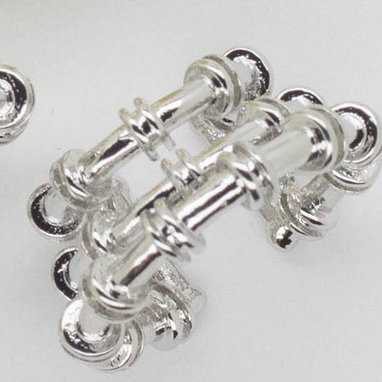 Ear Cuff Triple de Diseño Tubular