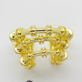 Ear Cuff Triple de Diseño Tubular