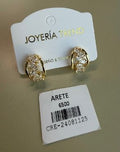 Aretes Ovalados con Circones Marquesa