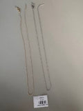 Cadenas Finas Plateadas
