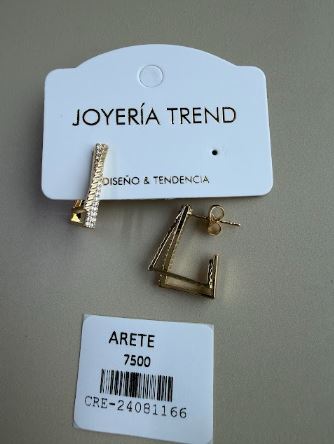 Aretes Geométricos Triángulo Abierto