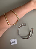 Brazalete Rígido Tubo Curvo Abierto
