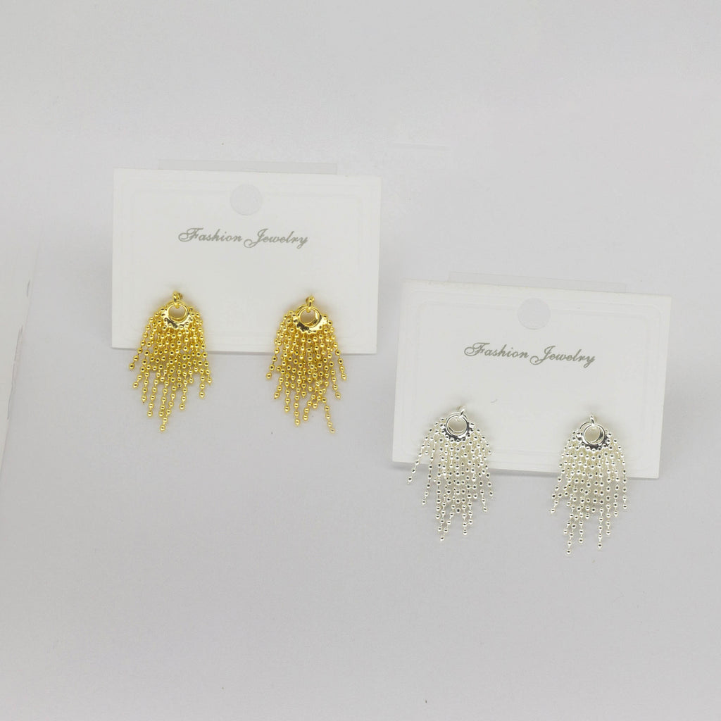 Aretes Colgantes de Flecos