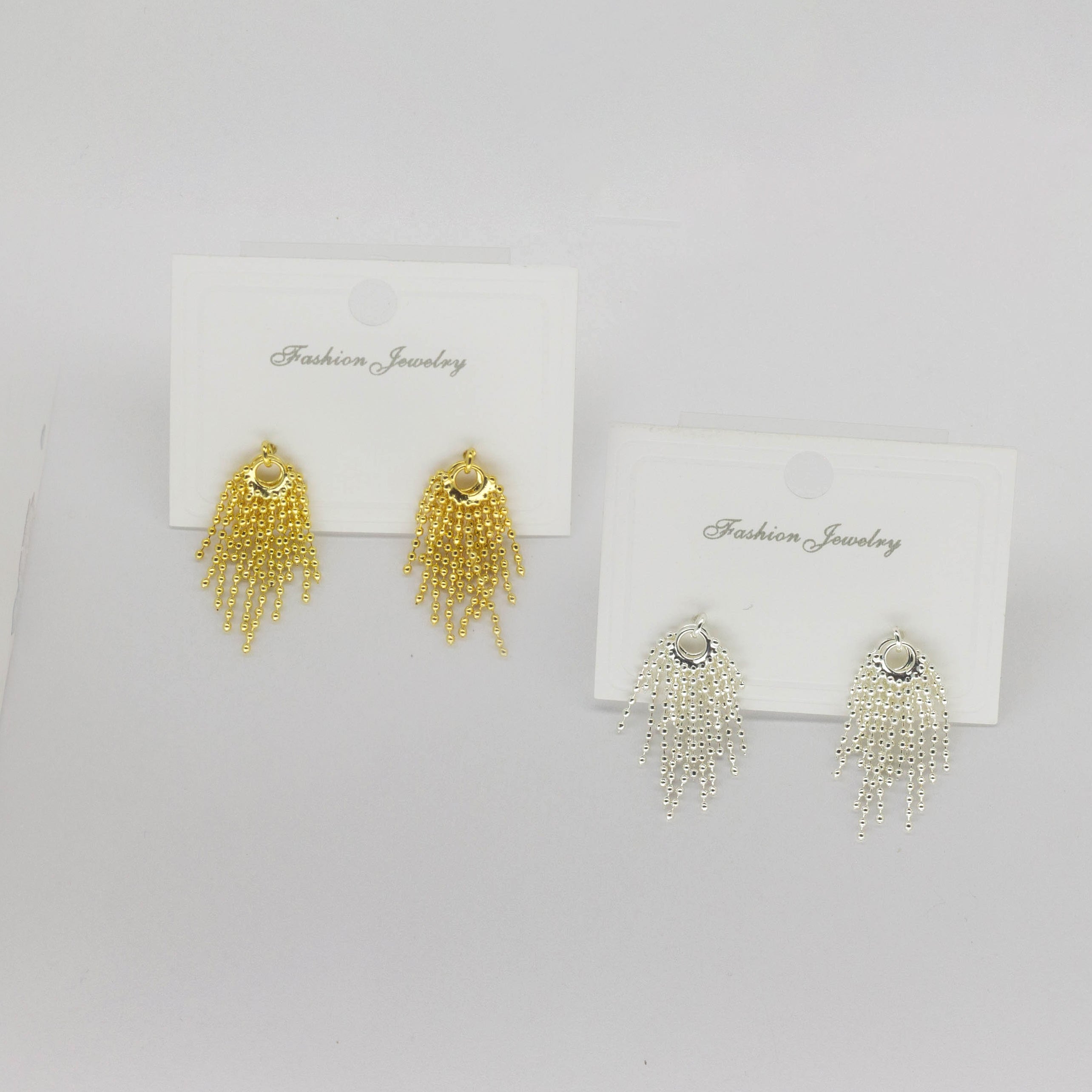 Aretes Colgantes de Flecos