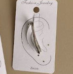 Ear Cuff Curvo Liso Minimalista