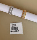 Anillo de Banda Ancha con Brillantes