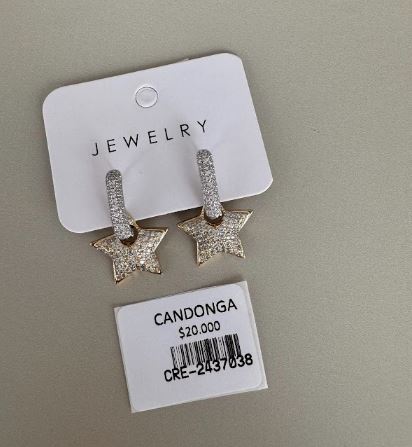 Candonga Colgante con Dije de Estrella de Circones