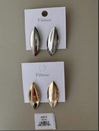 Arete forma de Hoja con Relieve
