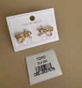 Topo Moño con Perlas y Circones