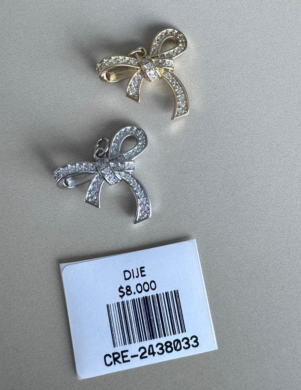 Dije Lazo con Pavé Brillante