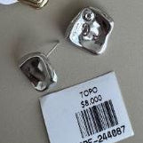 Topo Cuadrados con Textura Brillante