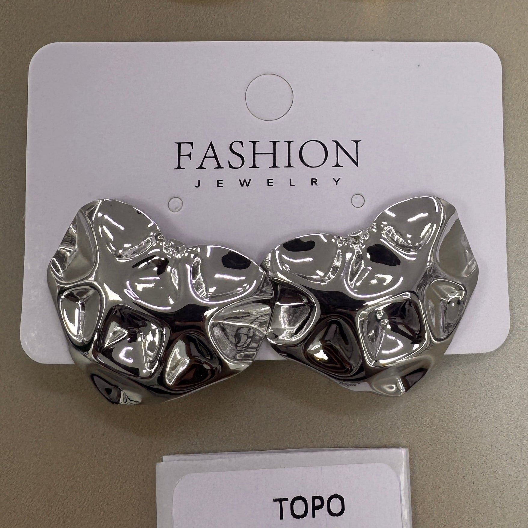 Topo en relieve con forma de corazón