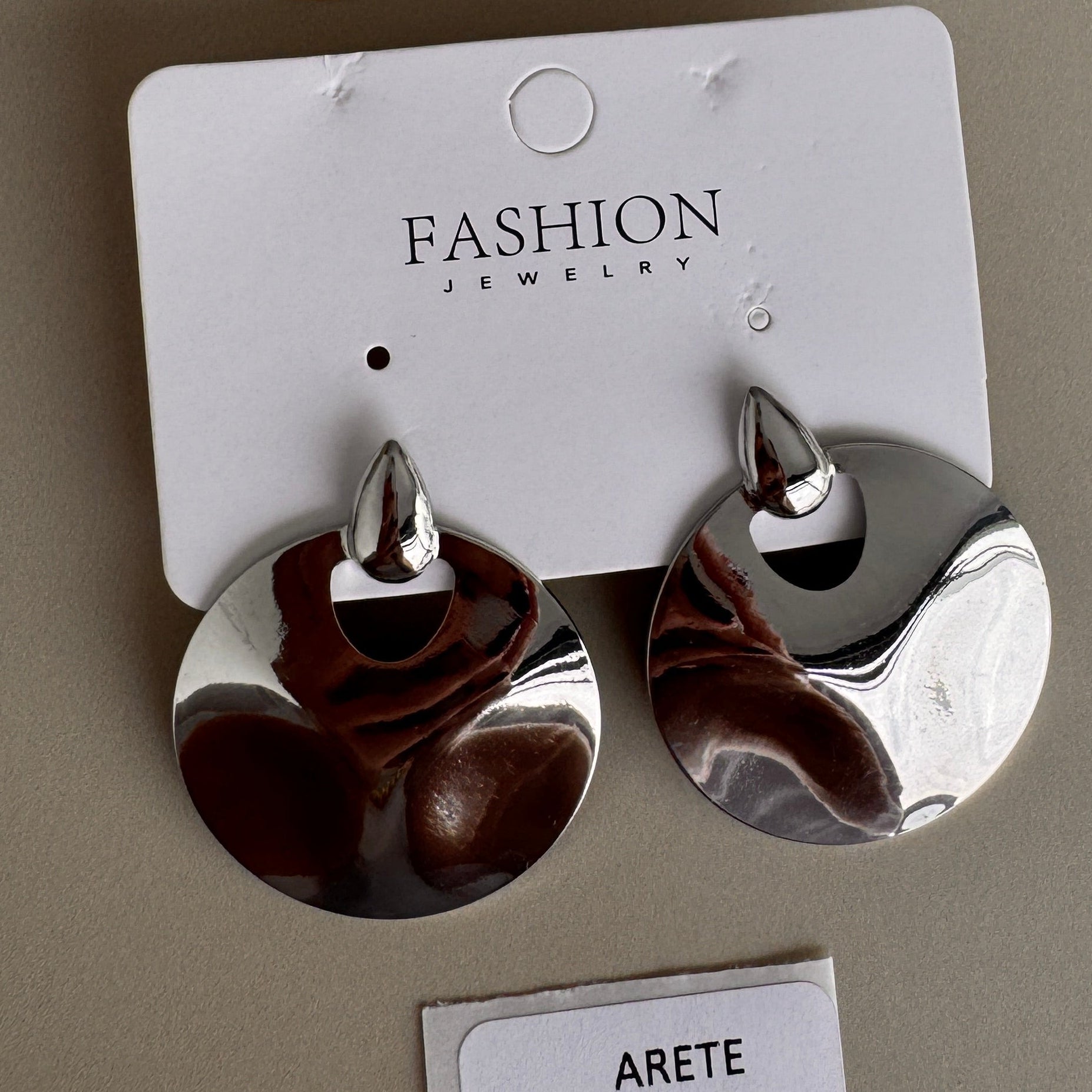 Aretes Colgantes Circulares
