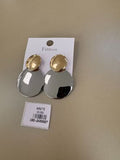Aretes Doble esfera Bicolor