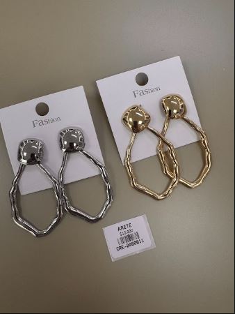 Aretes Geométricos con Relieves y acabados Brillantes