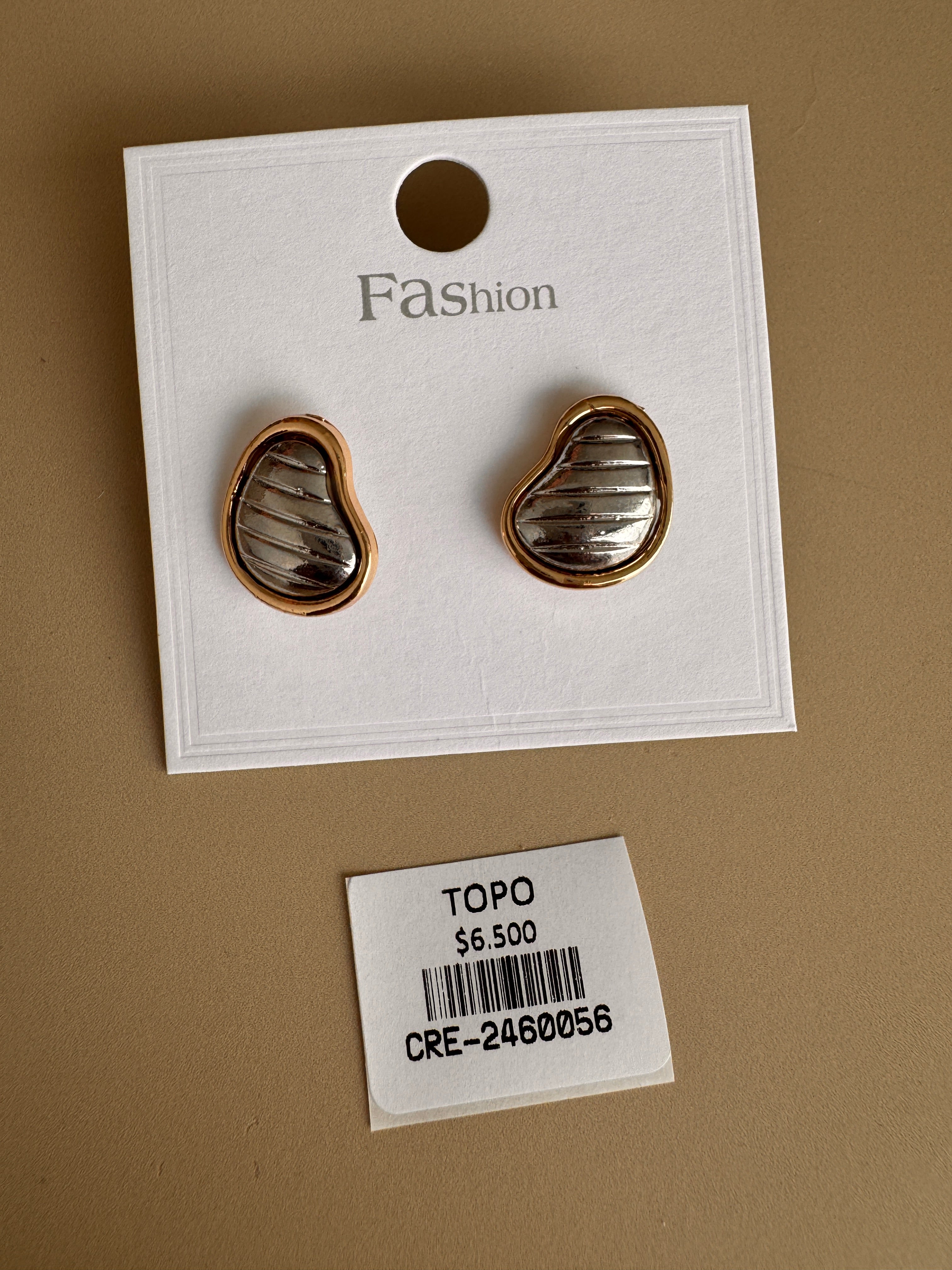 Topo Bicolor Texturizado con Relieve