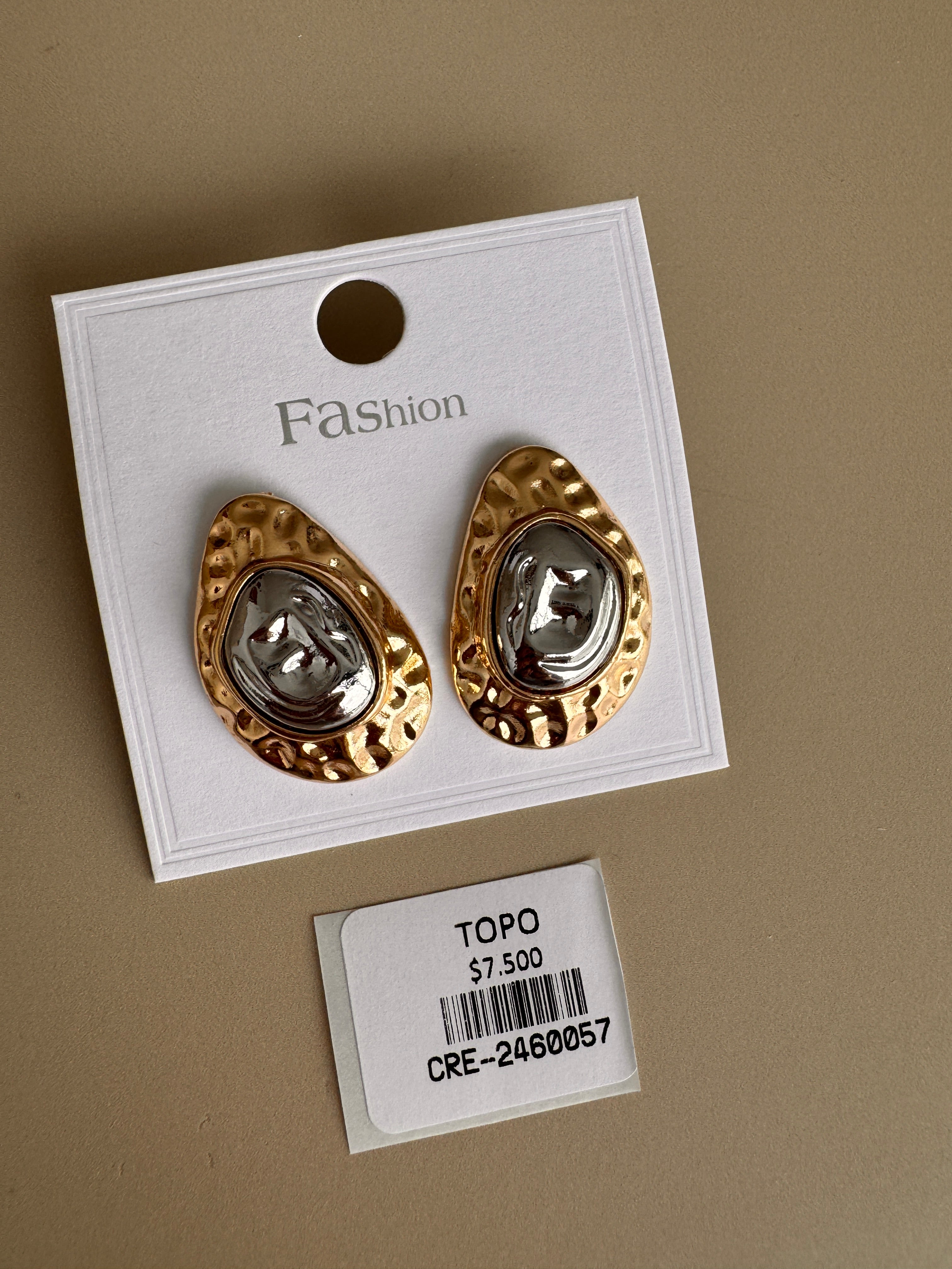Topos Bicolor Gota Texturizada