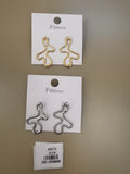 Aretes Ondulados Texturizados
