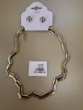 Set de Collar de Cilindros y Aretes