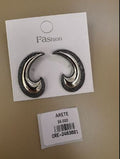 Aretes Espiral Abiertos Texturizados