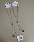Collar Tipo Lazo con Dije de Trébol