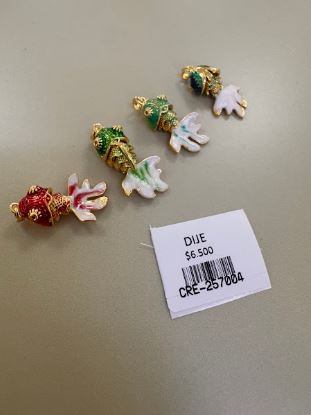Dije Pez con Detalles en Esmalte