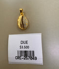 Dije Caracol con Cristales Brillantes