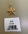 Dije Estrella de Mar con Piedras Puntuales