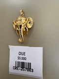Dije de Elefante con Acabado Brillante