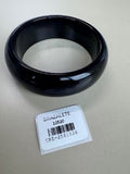 Brazalete Rígido Minimalista en Tono Negro