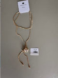 Collar Ajustable con Dije de Piedra Central