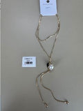 Collar Ajustable con Dije de Perla