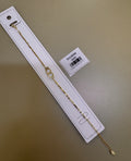 Pulsera Doble Aro Dorada