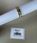 Anillo Trenzado con Cristales