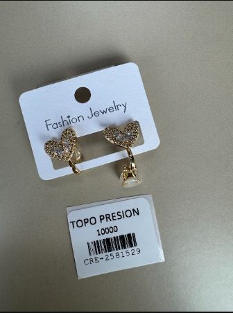 Topo Presión de Corazón con Microcircones