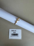 Anillo Fino con Detalle de Lazo Brillante