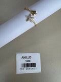Anillo Ajustable con Estrellas y Piedras Brillantes